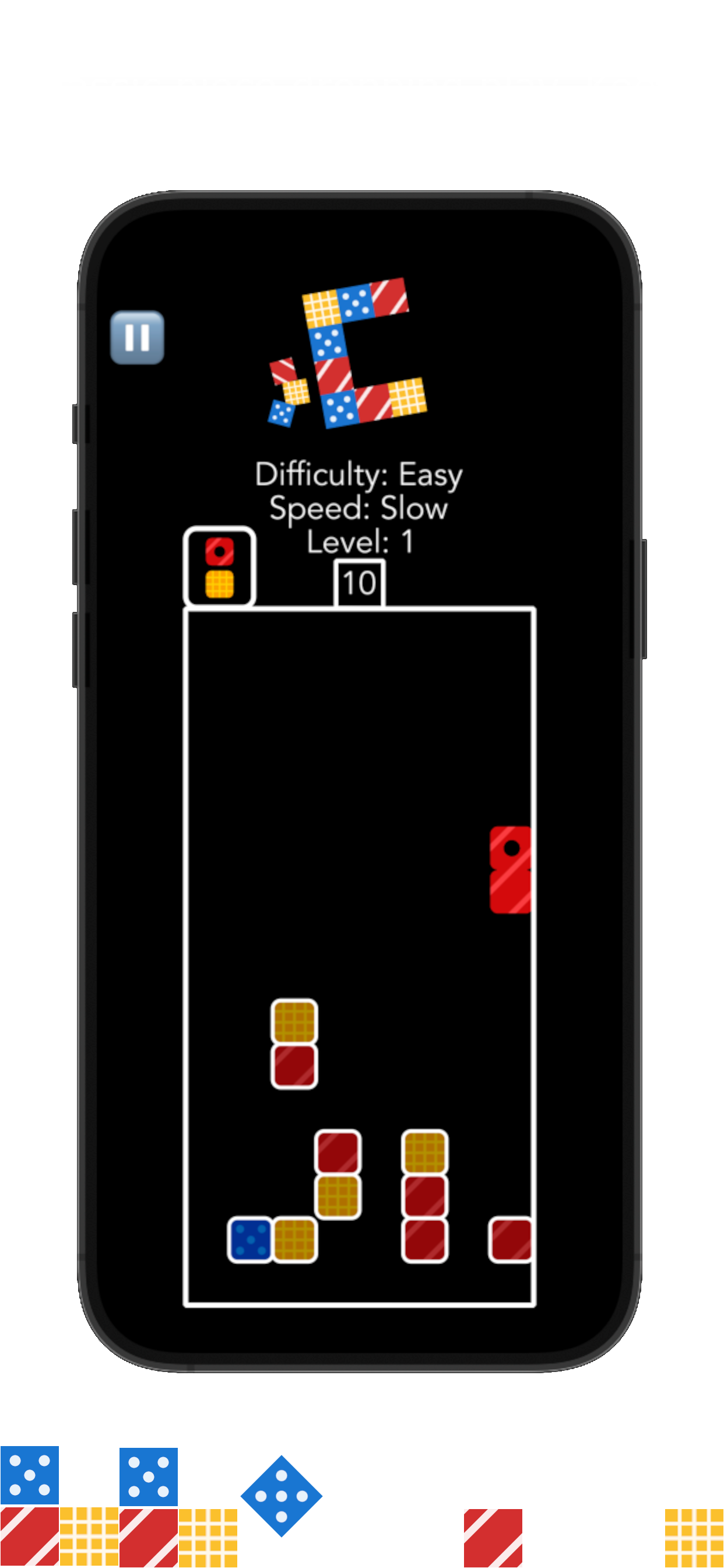 Image of the app on iPhone